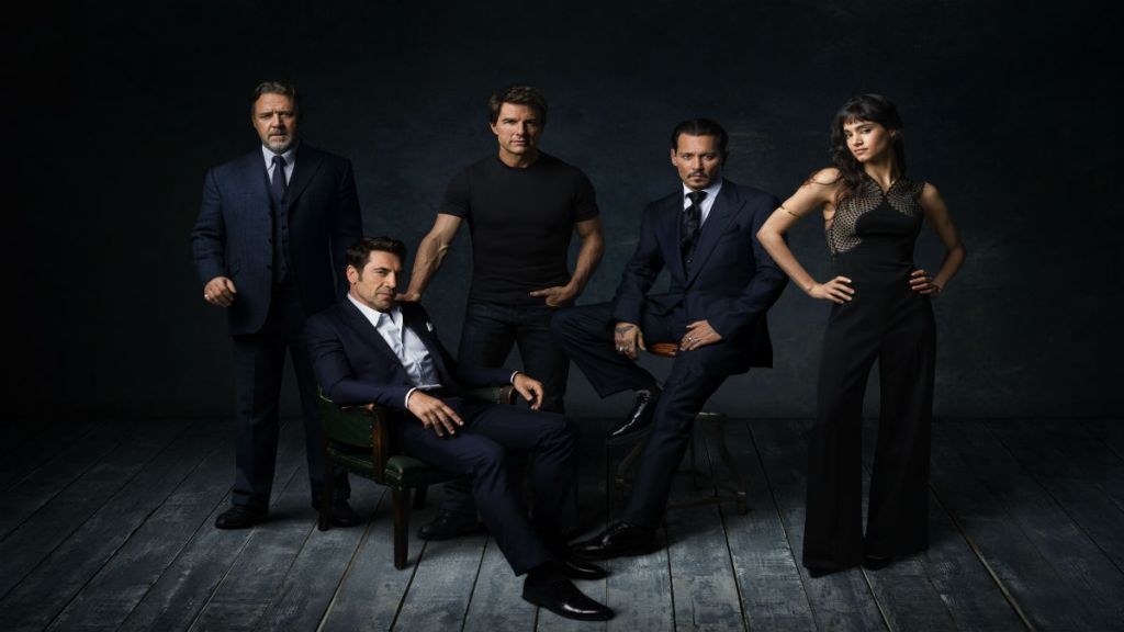 Russell Crowe, Javier Bardem, Tom Cruise, Johnny Depp i Sofia Boutella, czyli aktorzy wcielający się w postaci z Dark Universe