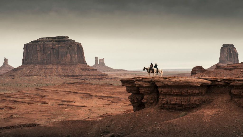 Przepiękne panoramy - kadr z filmu Poszukiwacze
