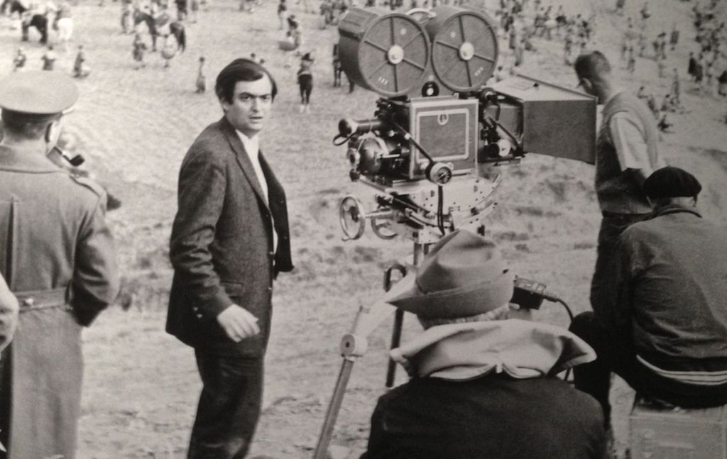 Stanley Kubrick na planie Spartakusa
