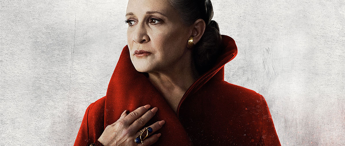 Carrie Fisher Ostatni Jedi