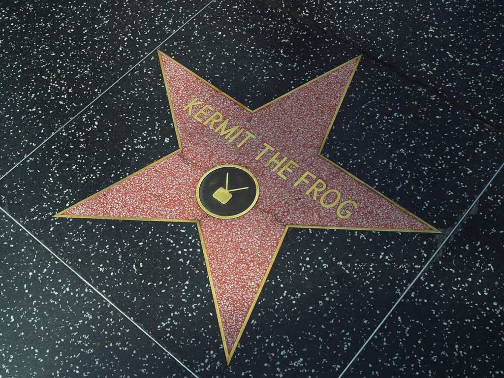 Kermit hollywood walk of fame