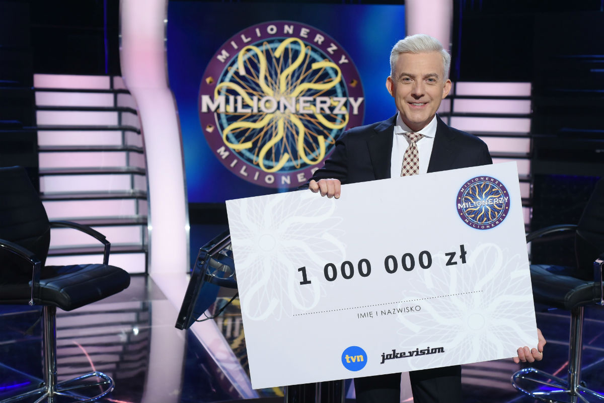 Milionerzy: dziś wieczorem padnie pytanie za milion złotych