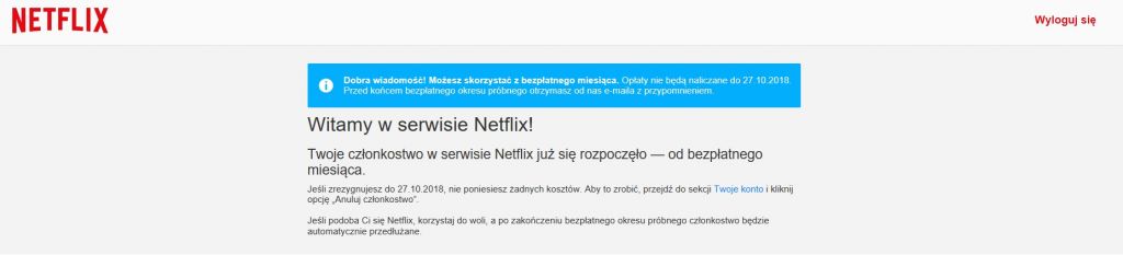 netflix darmowe konto 