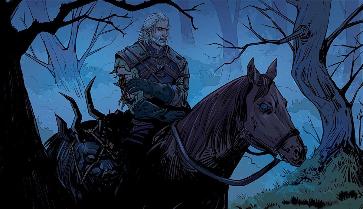 the witcher of flesh and flame komiks recenzja wiedzmin cd projekt red dark horse