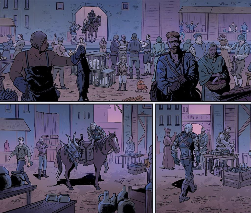 the witcher of flesh and flame komiks recenzja wiedzmin cd projekt red dark horse class="wp-image-235589" 