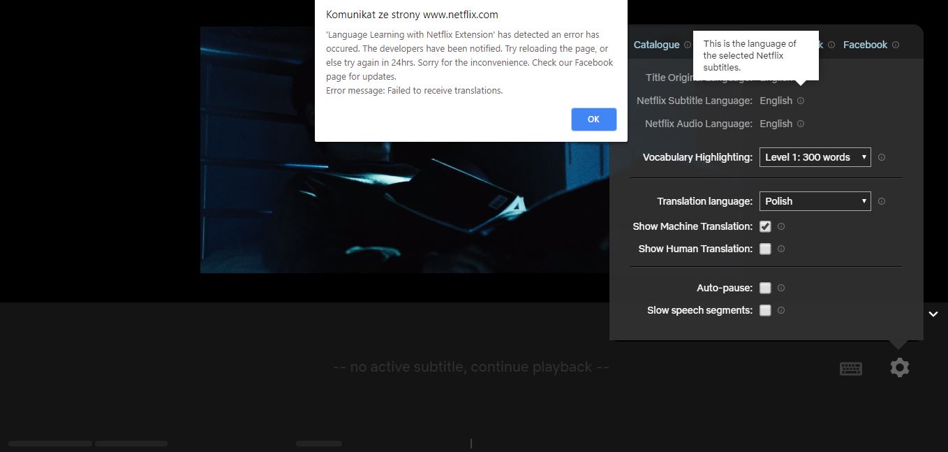 Netflix bawi i edukuje. Powstała wtyczka do Chrome'a do nauki języków