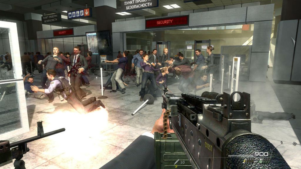 Kadr z gry Call of Duty: Modern Warfare 2