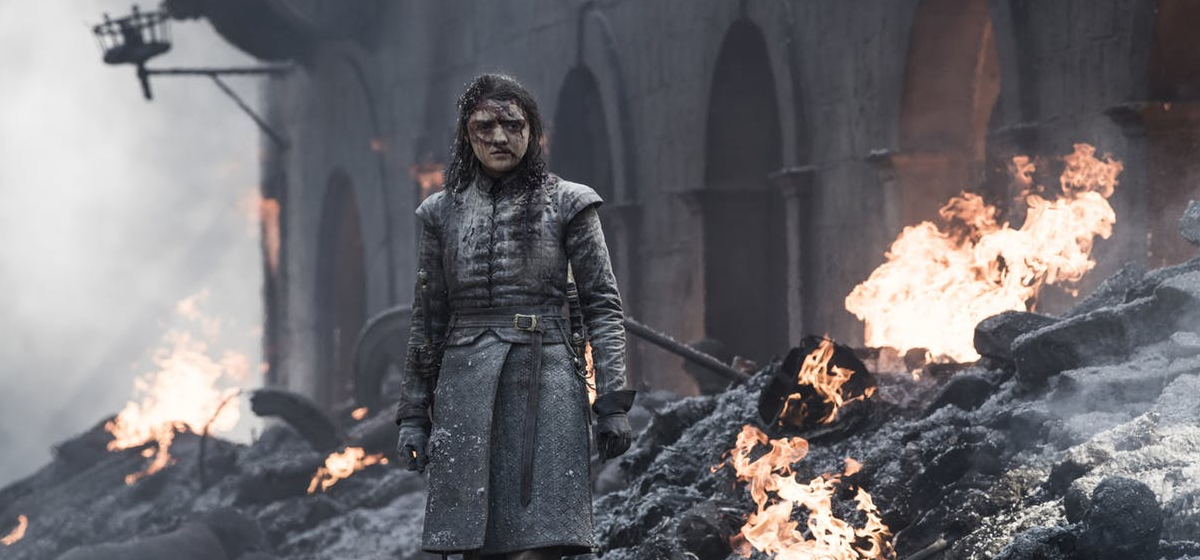 Gra o Tron - Arya Stark w zgliszczach King's Landing