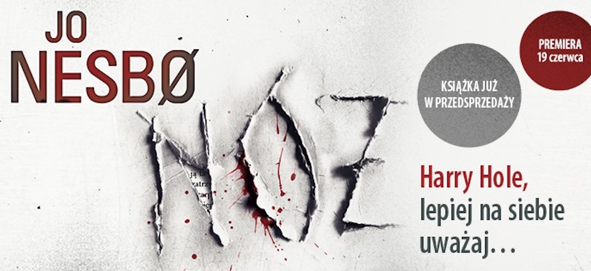 jo nesbo nóż recenzja harry hole 12 tom