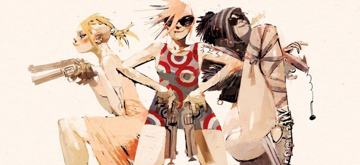 Tank Girl - kadr z komiksu