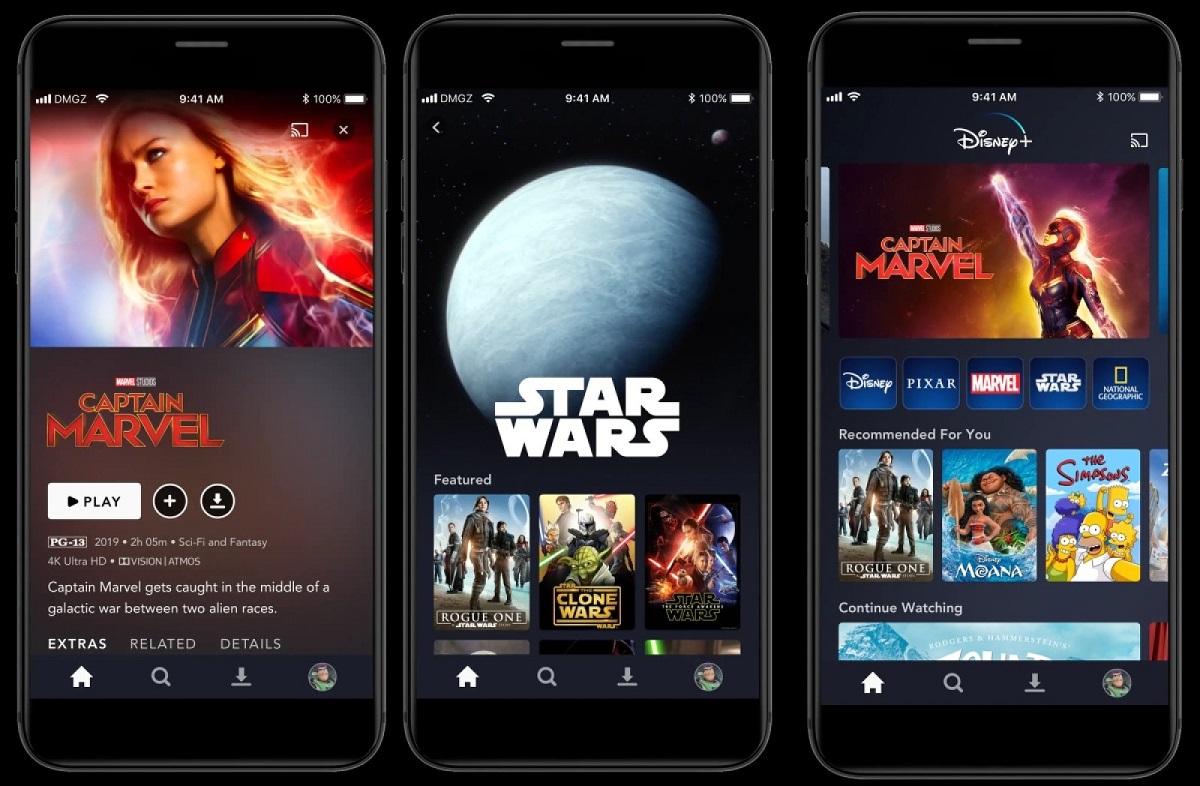 Disney + ofline