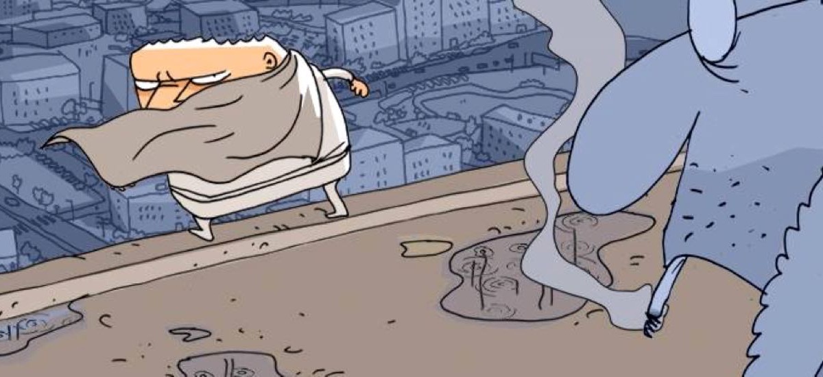 Wilq Superbohater - kadr z komiksu