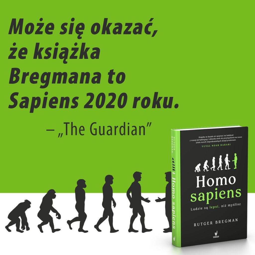 Homo sapiens. Ludzie są lepsi niż myślisz/Wydawnictwo Dolnośląskie 
