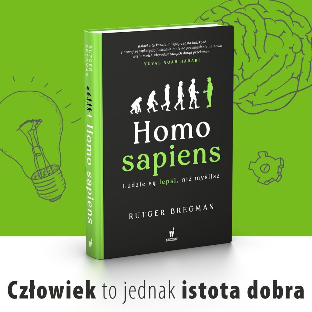 Homo sapiens. Ludzie są lepsi niż myślisz/Wydawnictwo Dolnośląskie 