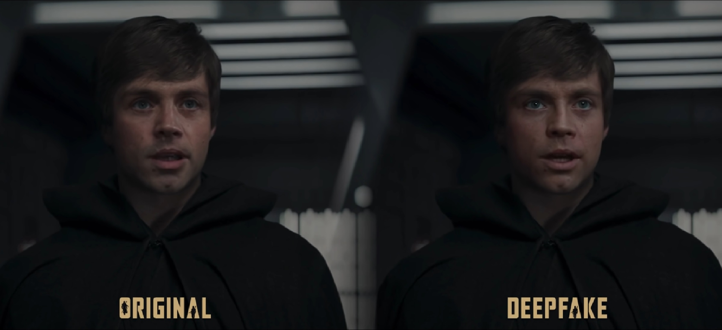 gwiezdne wojny luke skywalker deepfake the mandalorian