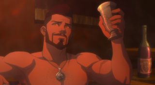 wiedźmin zmora wilka film anime krytyka