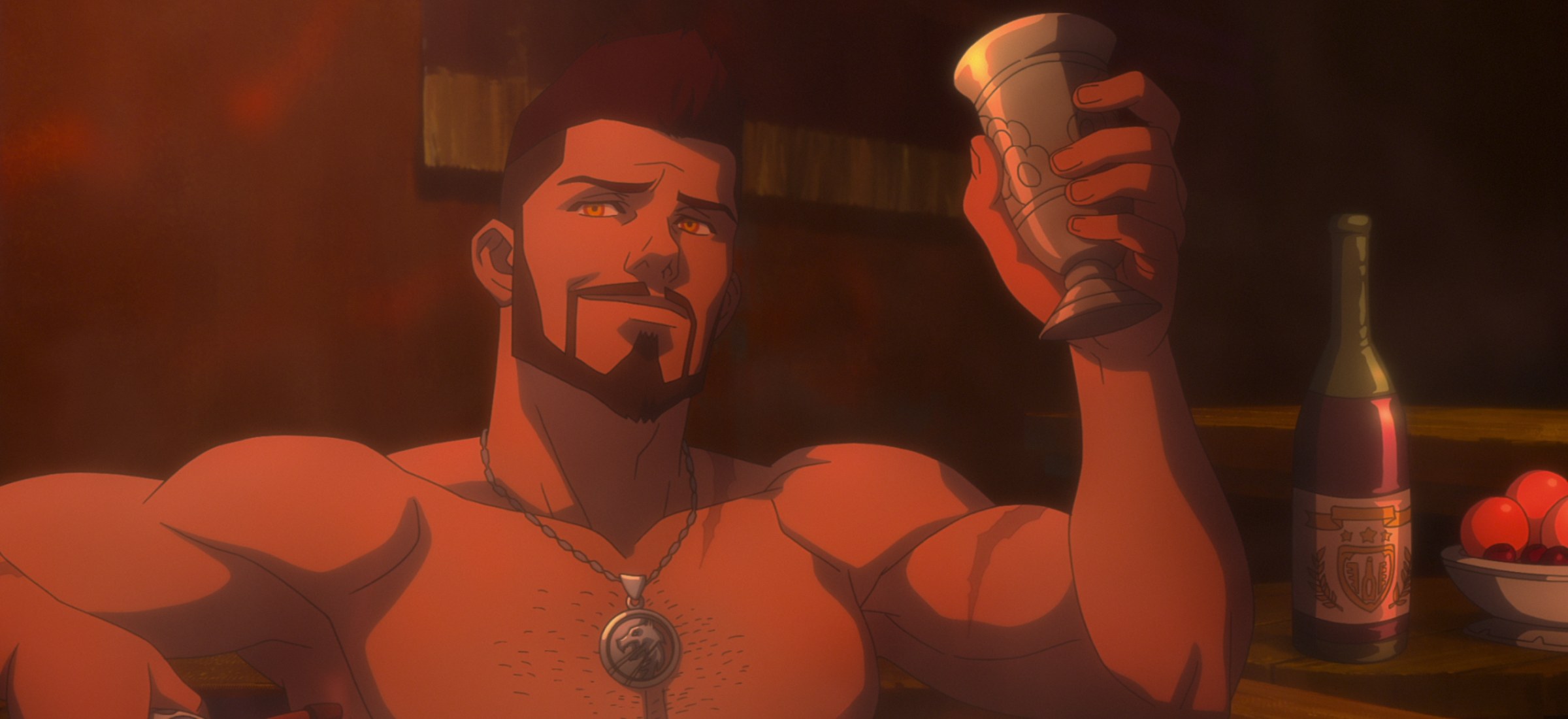 wiedźmin zmora wilka film anime krytyka
