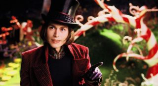 timothee chalamet willy wonka 2021 johnny depp