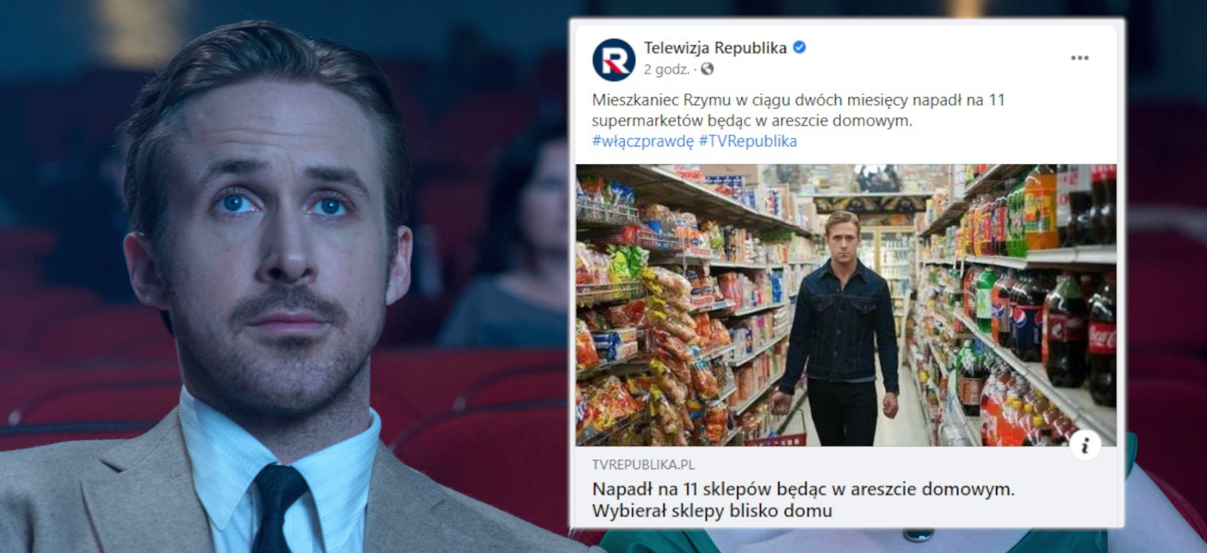 wiadomosci netflix tv republika ryan gosling