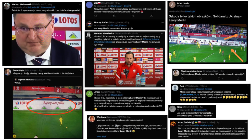 mecz polska szwecja reklama leroy merlin komentarze