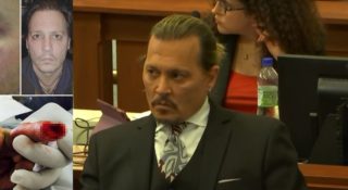 johnny depp amber heard przemoc wobec mężczyzn proces