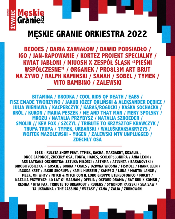 męskie granie 2022 kiedy line up bilety koncerty wykonawcy class="wp-image-1958206"