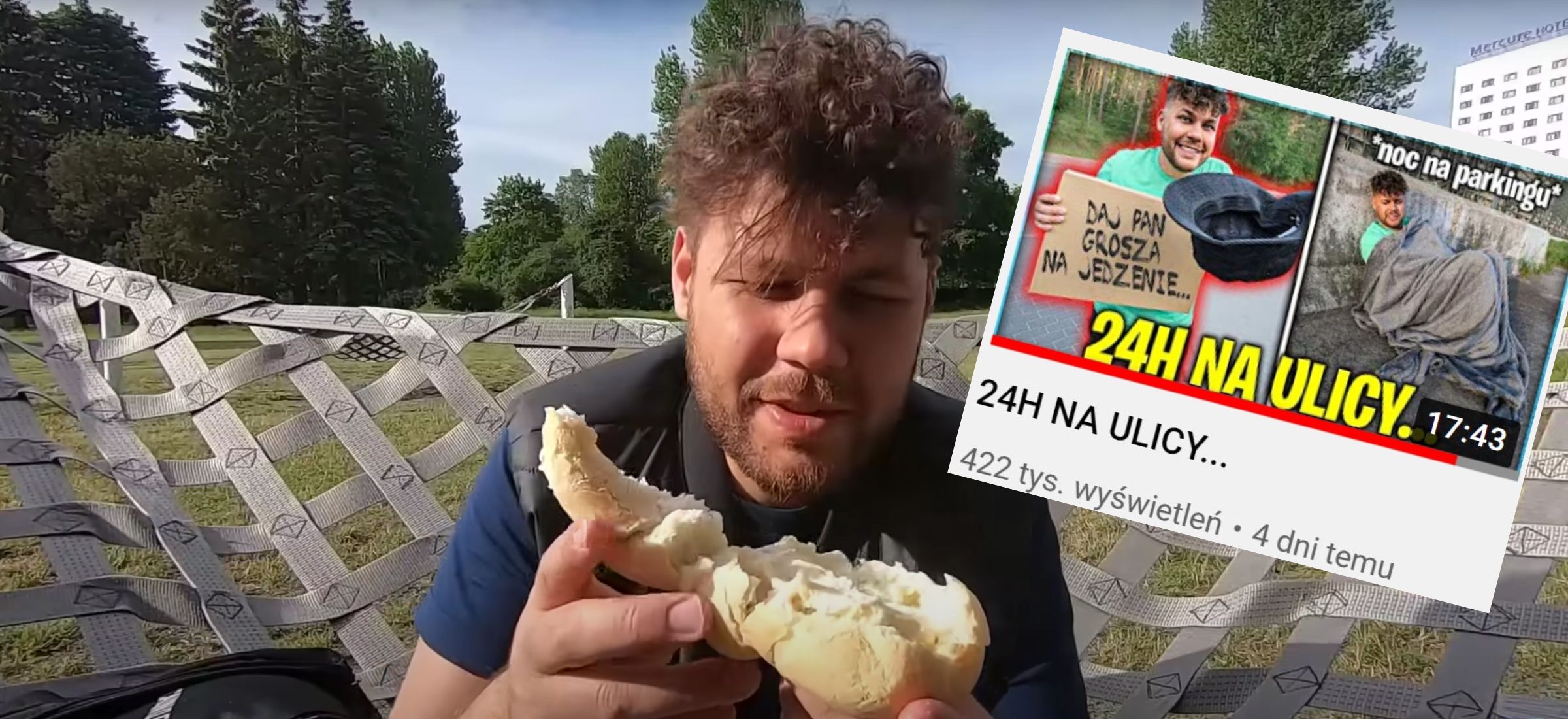 jawor 24h na ulicy bezdomni youtube challenge