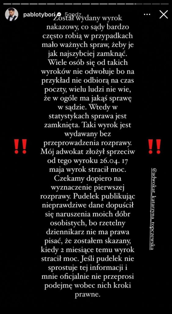 paweł tyburski wyrok kosmetolog instagram mma class="wp-image-1998667"