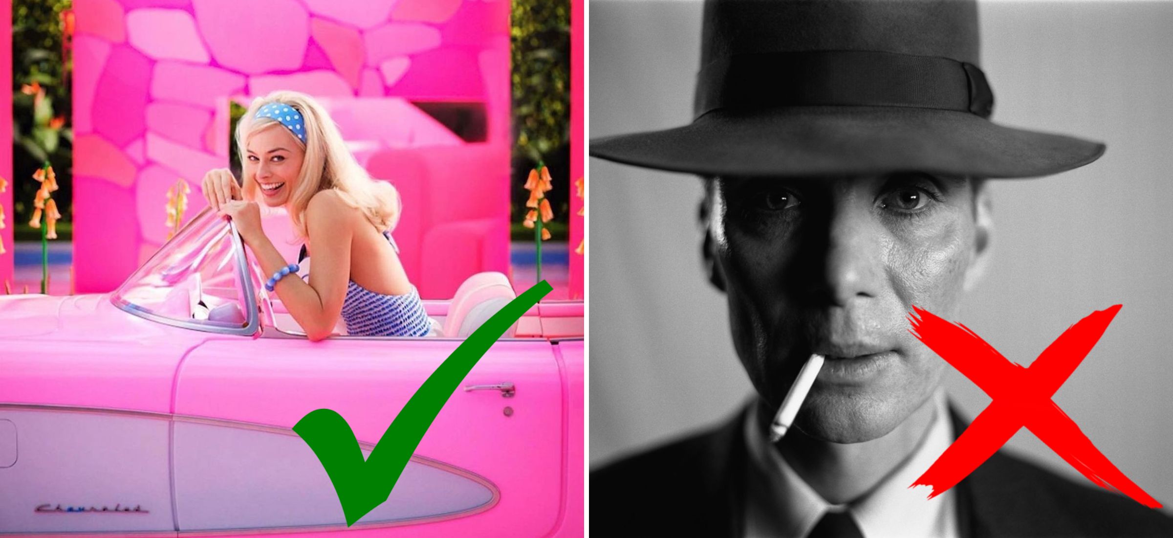 barbie film margot robbie ryan gosling oppenheimer christopher nolan