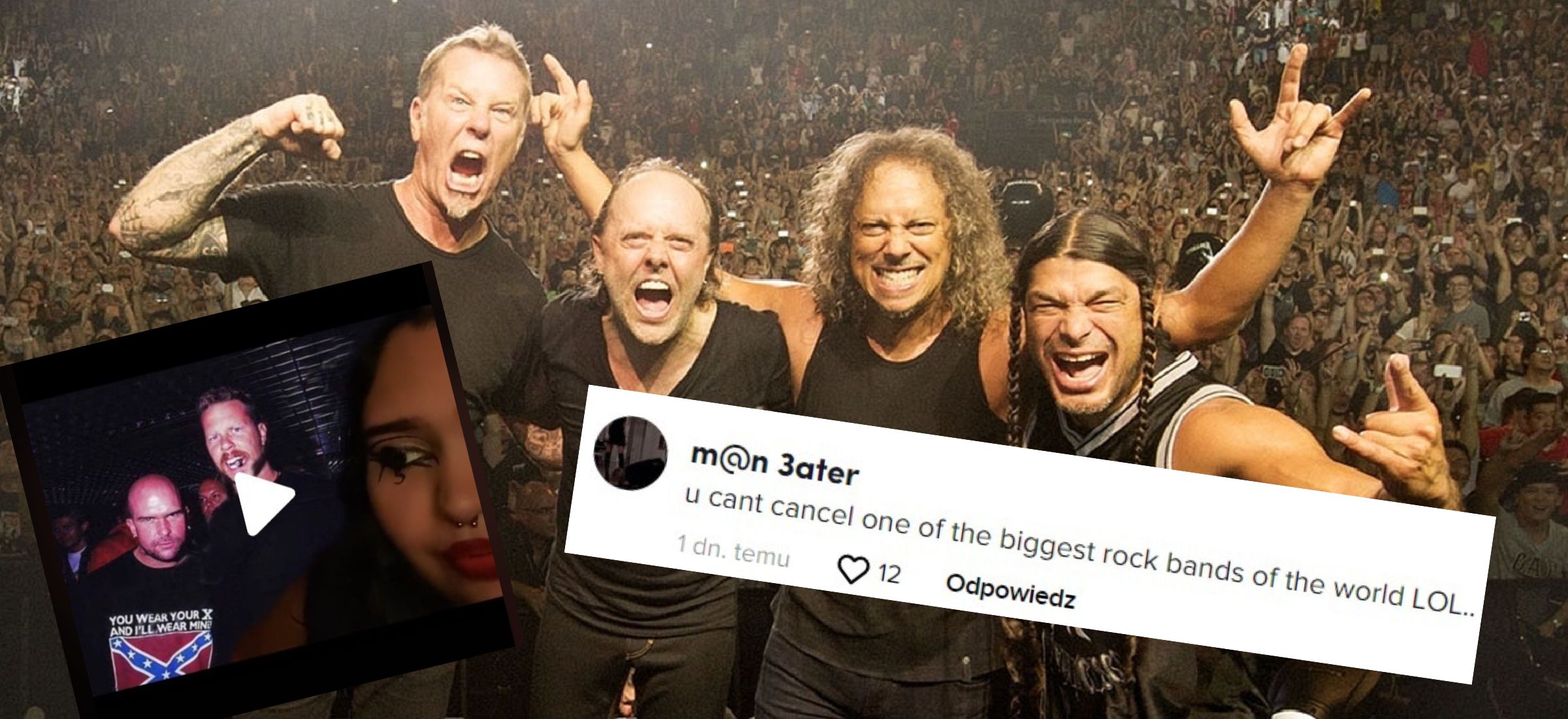 metallica anulowana stranger things tiktok twitter