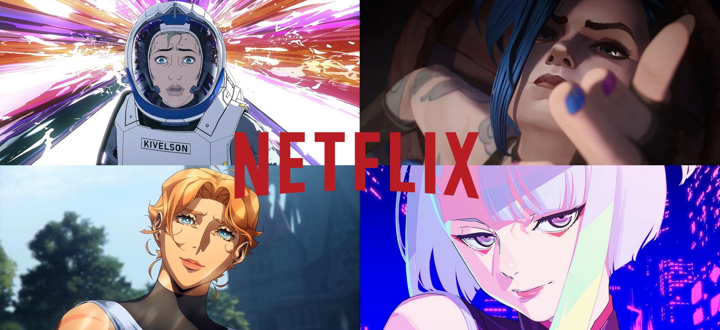 cyberpunk netflix seriale animowane top