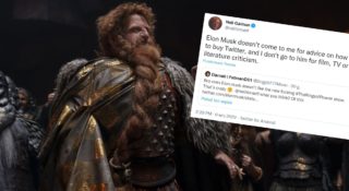 władca pierścieni pierścienie władzy elon musk neil gaiman twitter