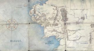 pierscienie wladzy srodziemie mapa wladca pierscieni serial
