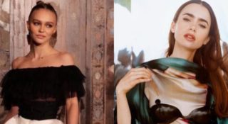 Lily Rose-Depp i Lily Collins