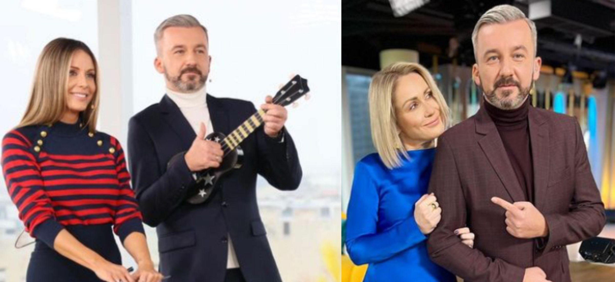 Małgorzata Rozenek i Krzysztof Skórzyński