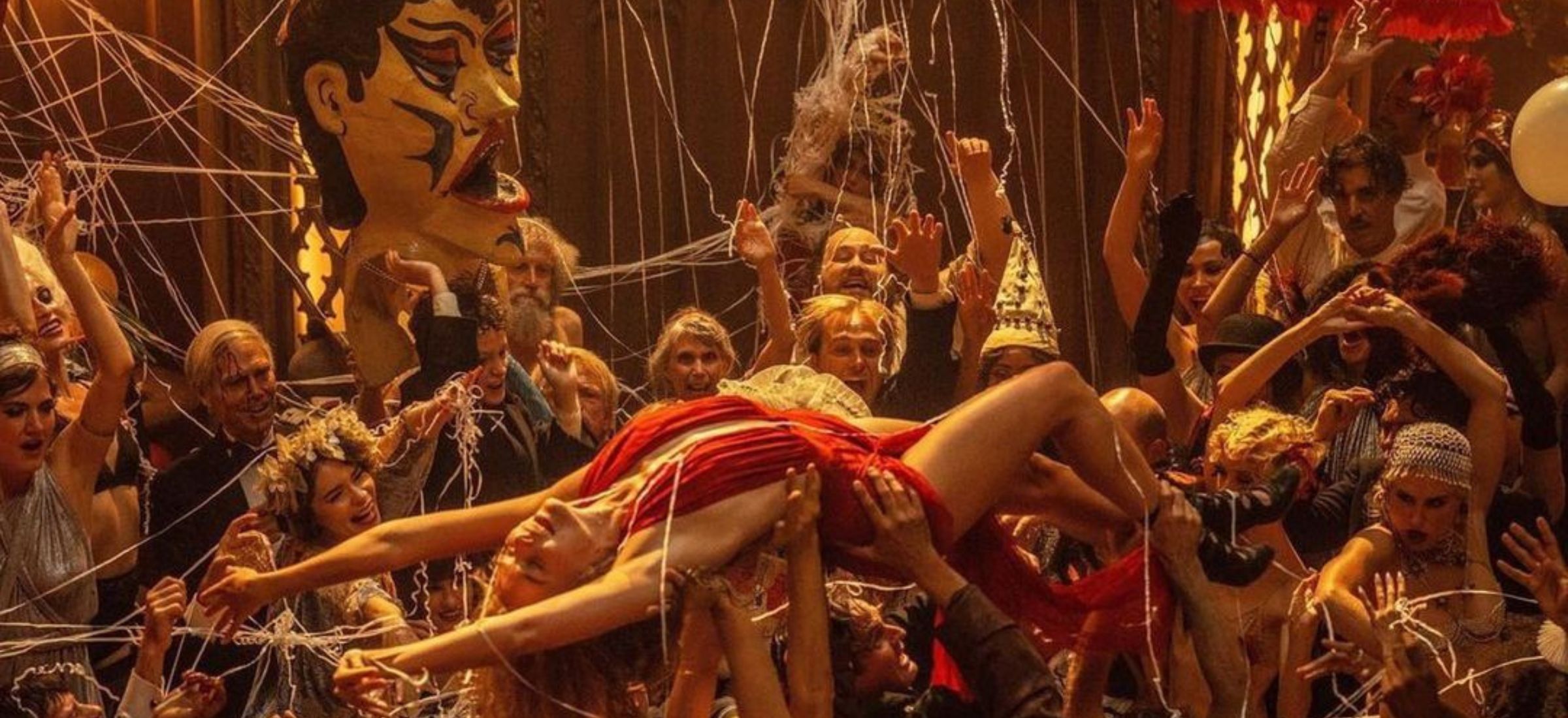 Margot Robbie na planie "Babilonu"