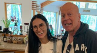 Demi Moore wspiera Bruce'a Willisa