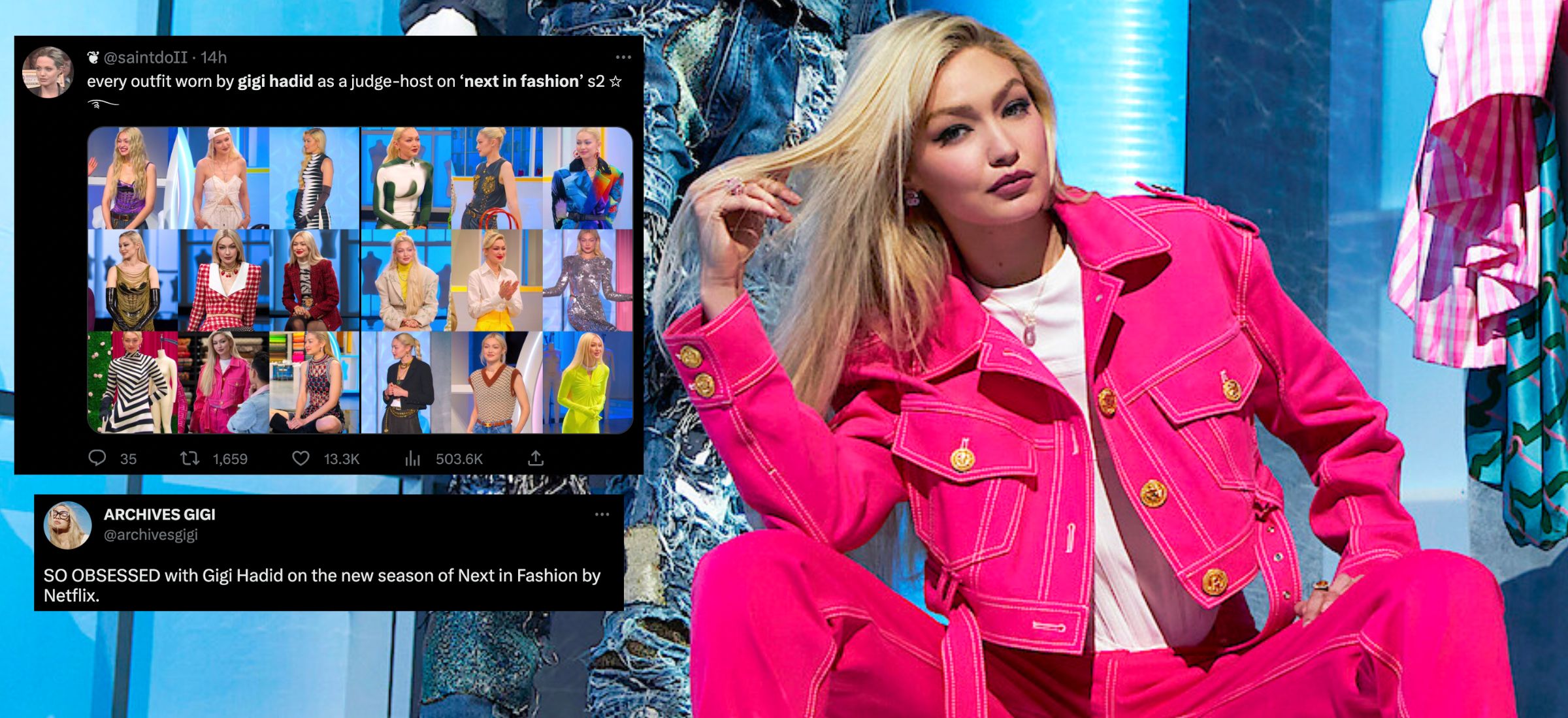 gigi hadid stylówki modni i modniejsi