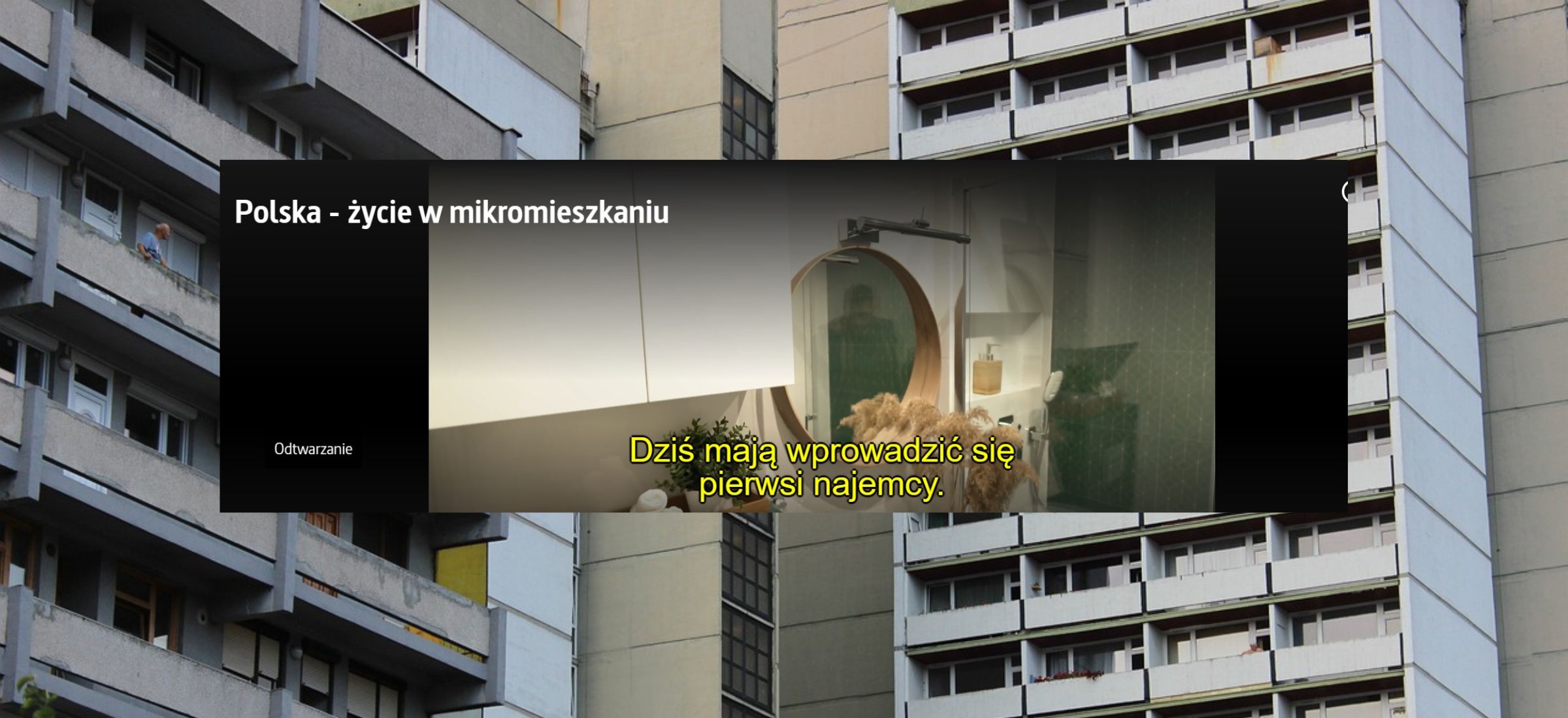 Arte Tv - dokument o mikrokawalerkach
