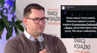 Szaja kontra Piotrowski: "stwierdziłem, że mam potencjalnie lepsze rzeczy do czytania", czyli kolejna burza na literackim podwórku