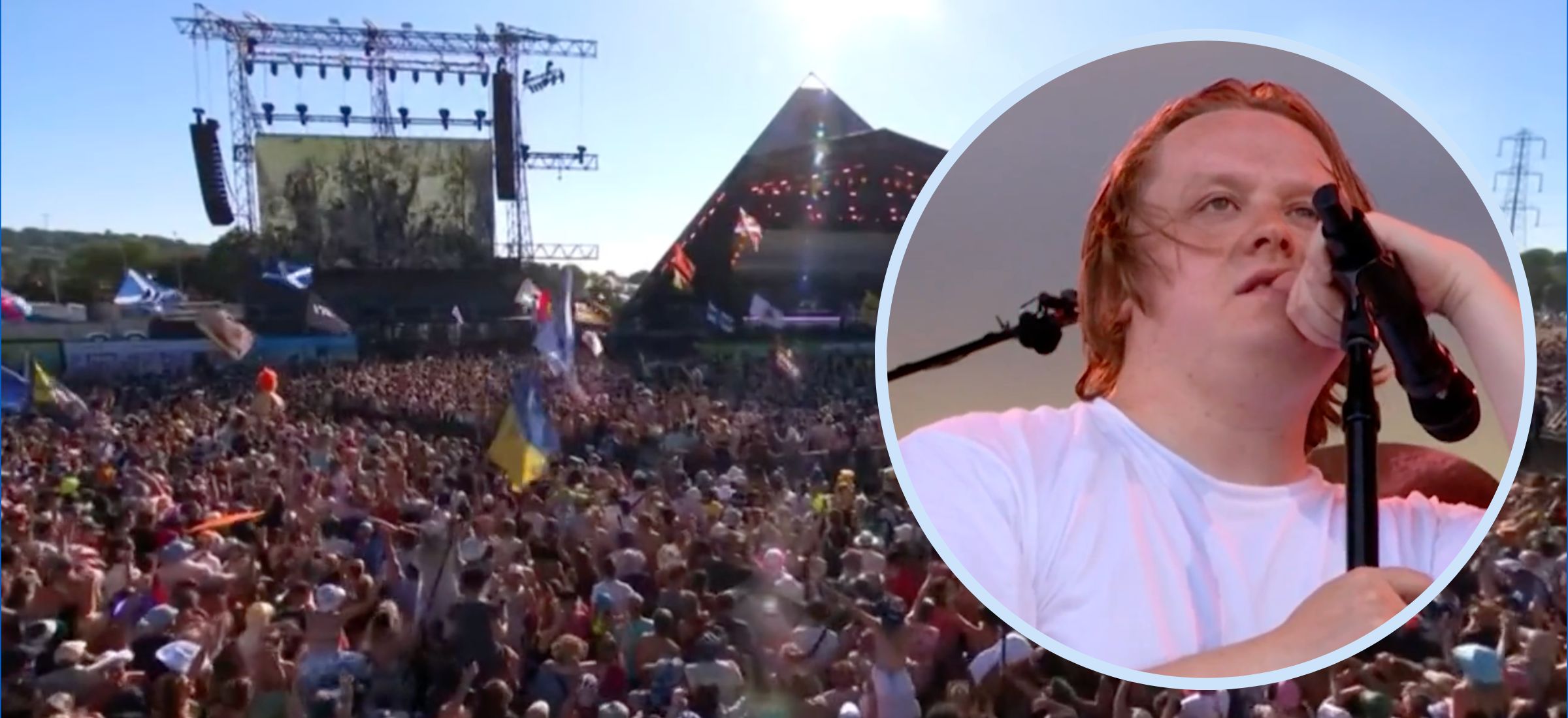 Lewis Capaldi, muzyk z zespołem Tourette'a, dał piękny występ w czasie