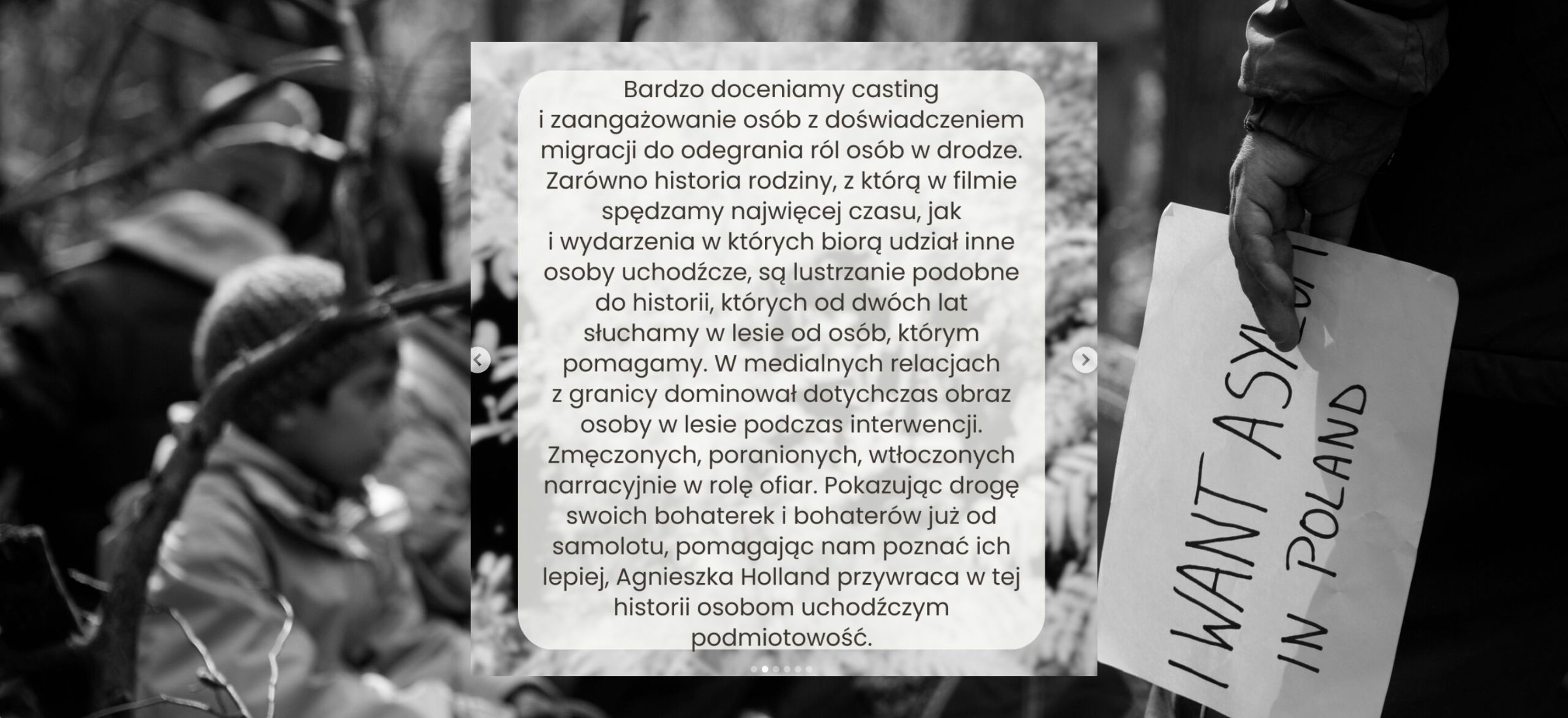 Pomagali uchodźcom. Oceniają, na ile "Zielona granica" jest zgodna z prawdą