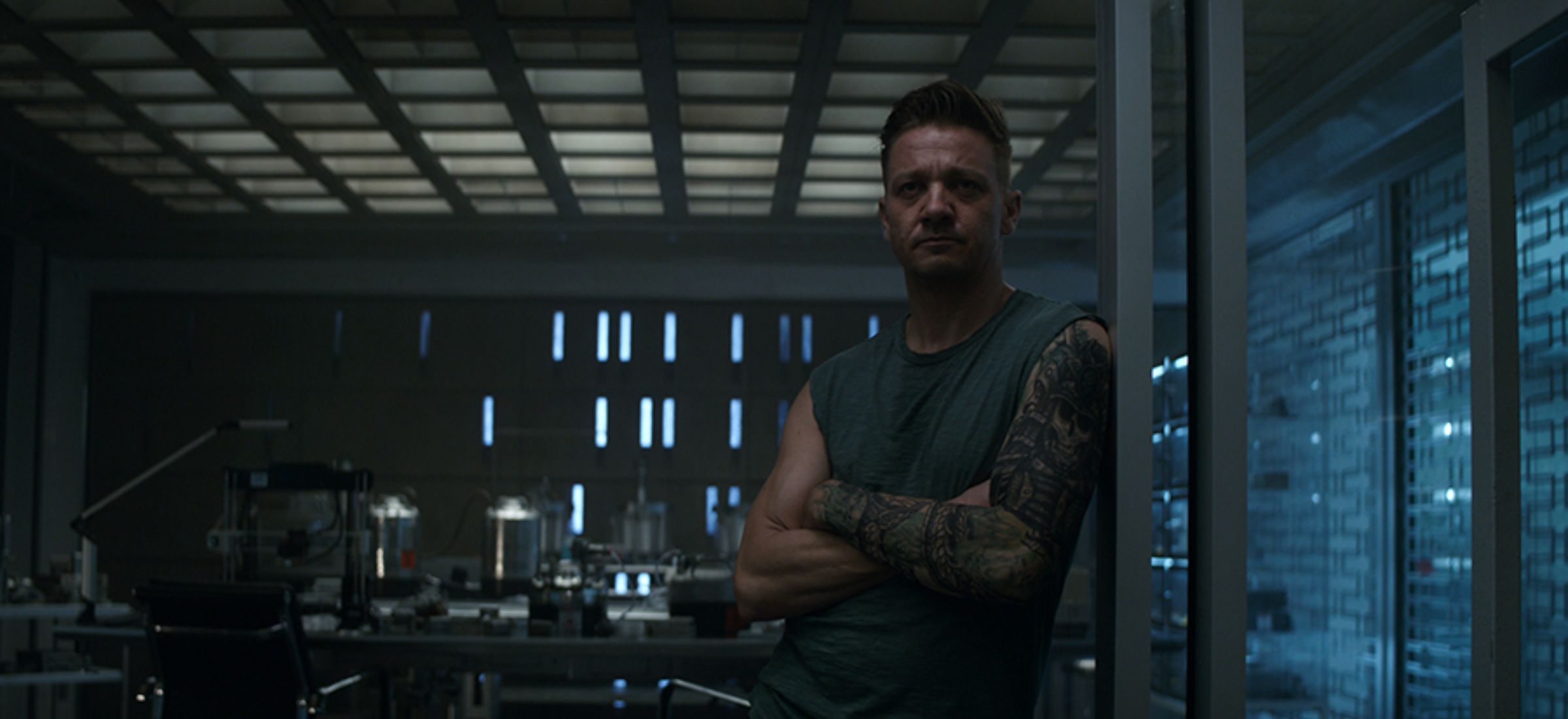hawkeye jeremy renner płyta wypadek