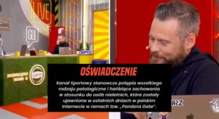 kanał sportowy oświadczenie przeprosiny krzysztof stanowski żarty pandora gate