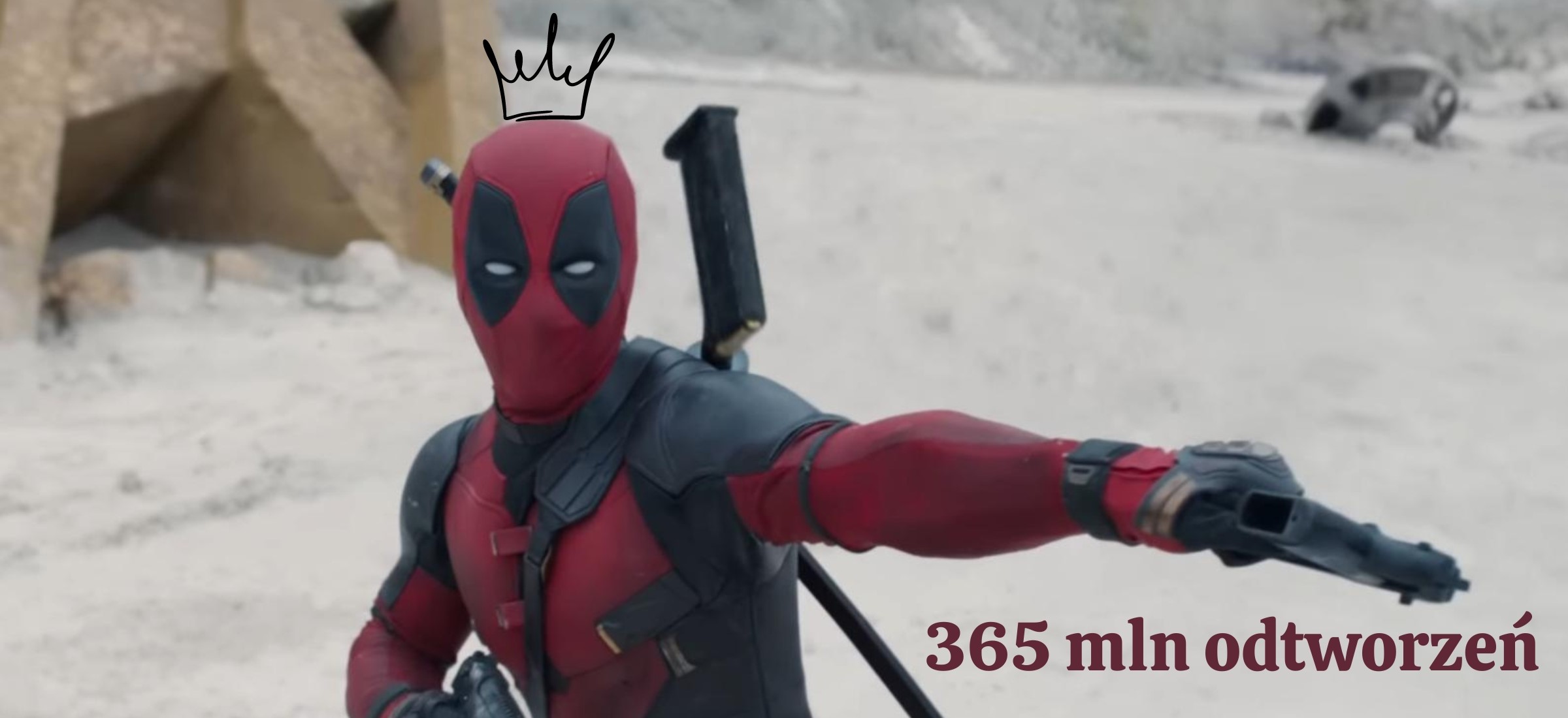 nowy deadpool bije spider-mana rekord ogladalnosci teasera