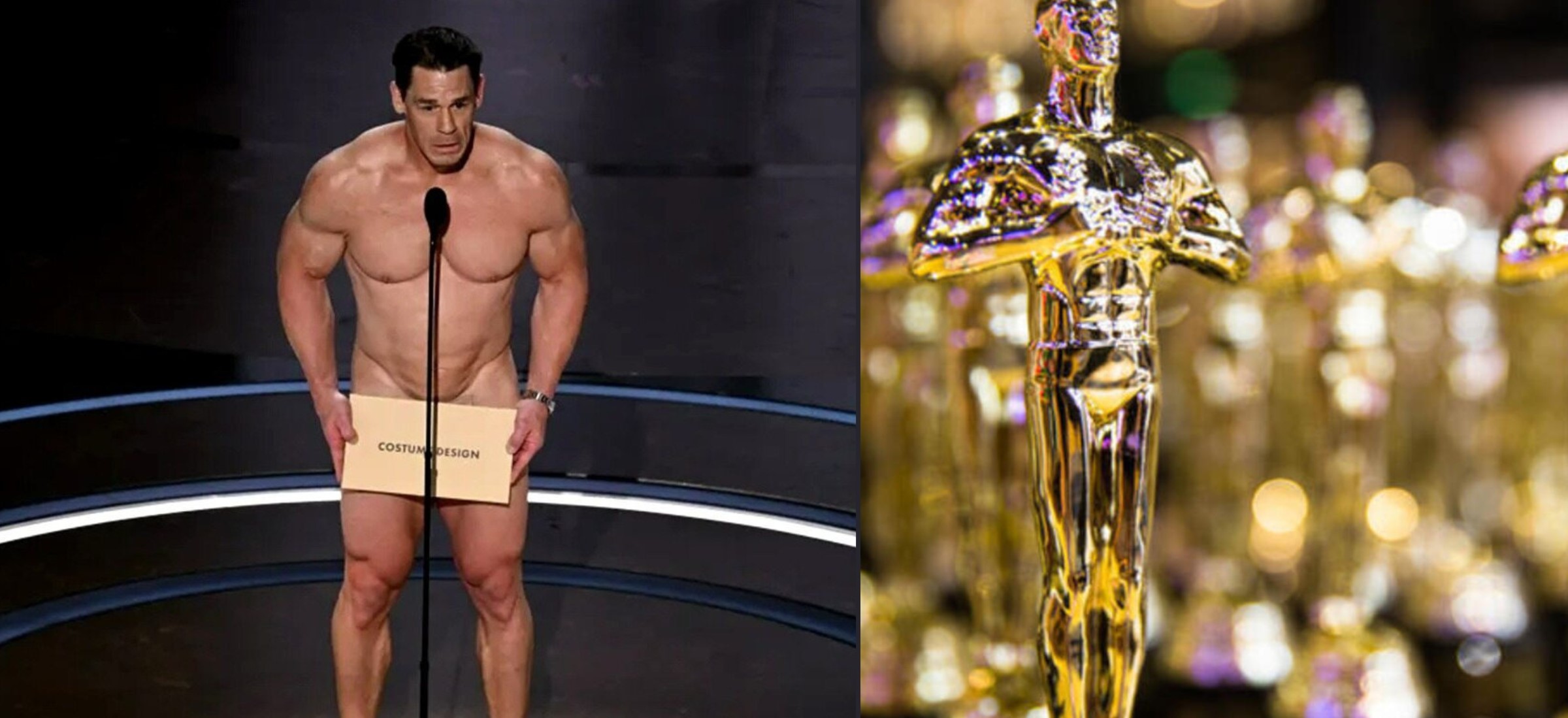 John Cena nago, Oscary 2024