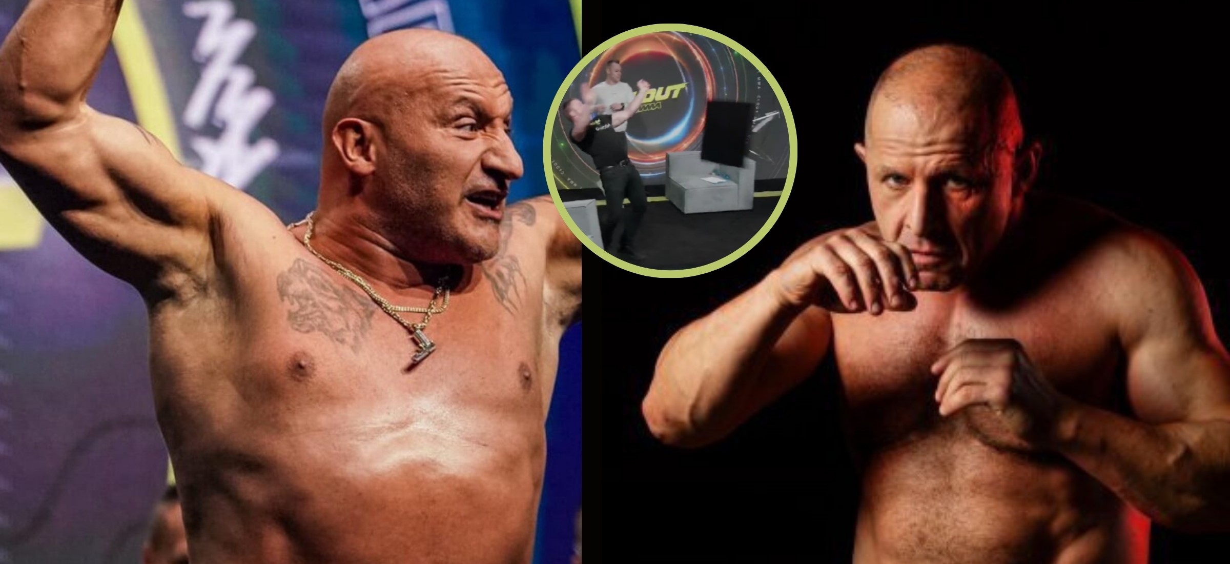 Marcin Najman i Jacek Murański walka CLOUT MMA