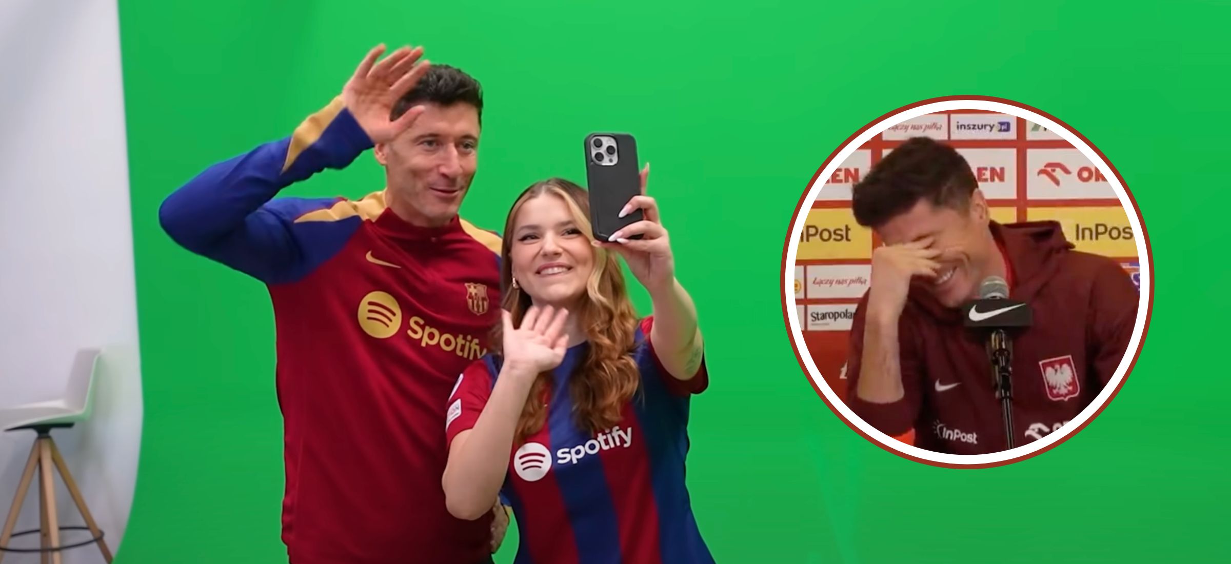 robert lewandowski konferencja julia zugaj