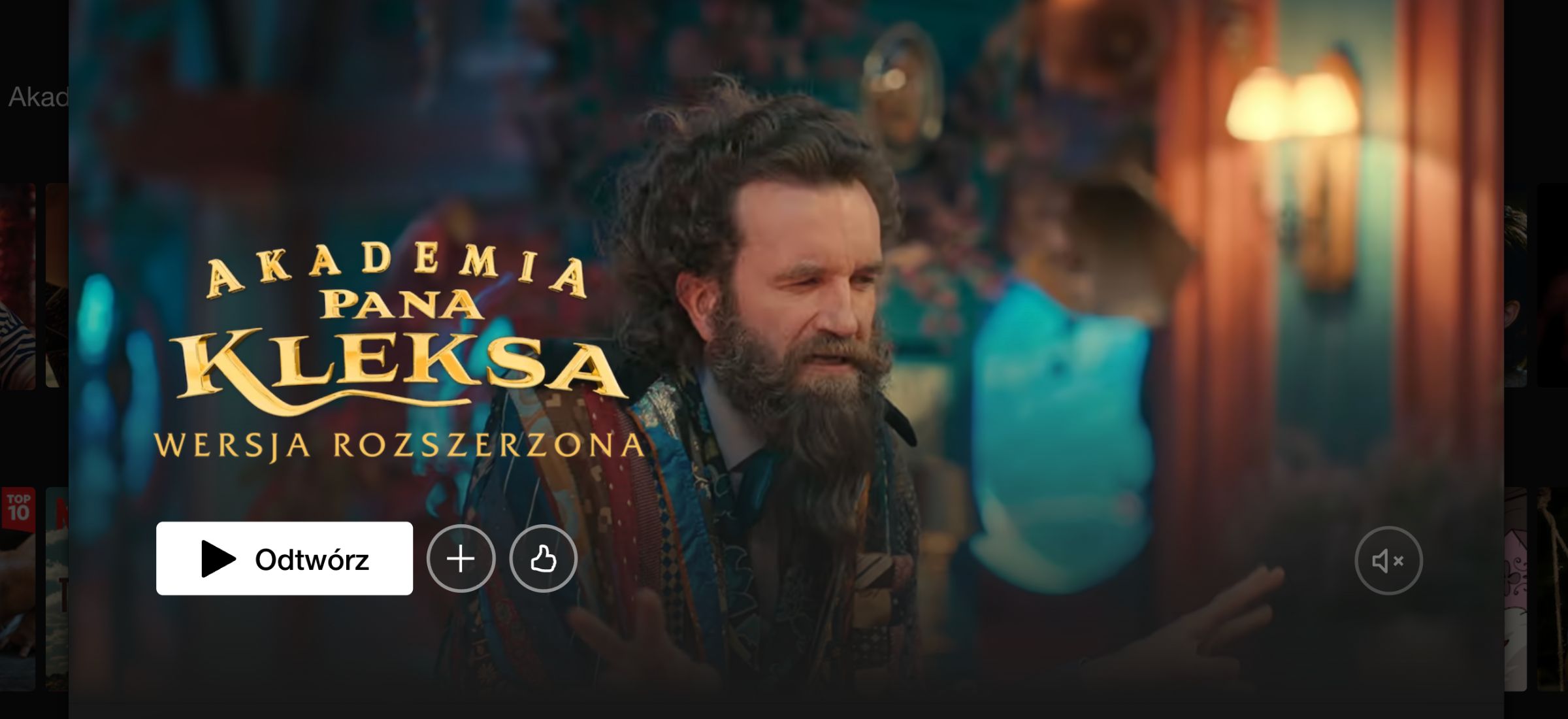 akademia pana kleksa wersja rozszerzona serial netflix obsada