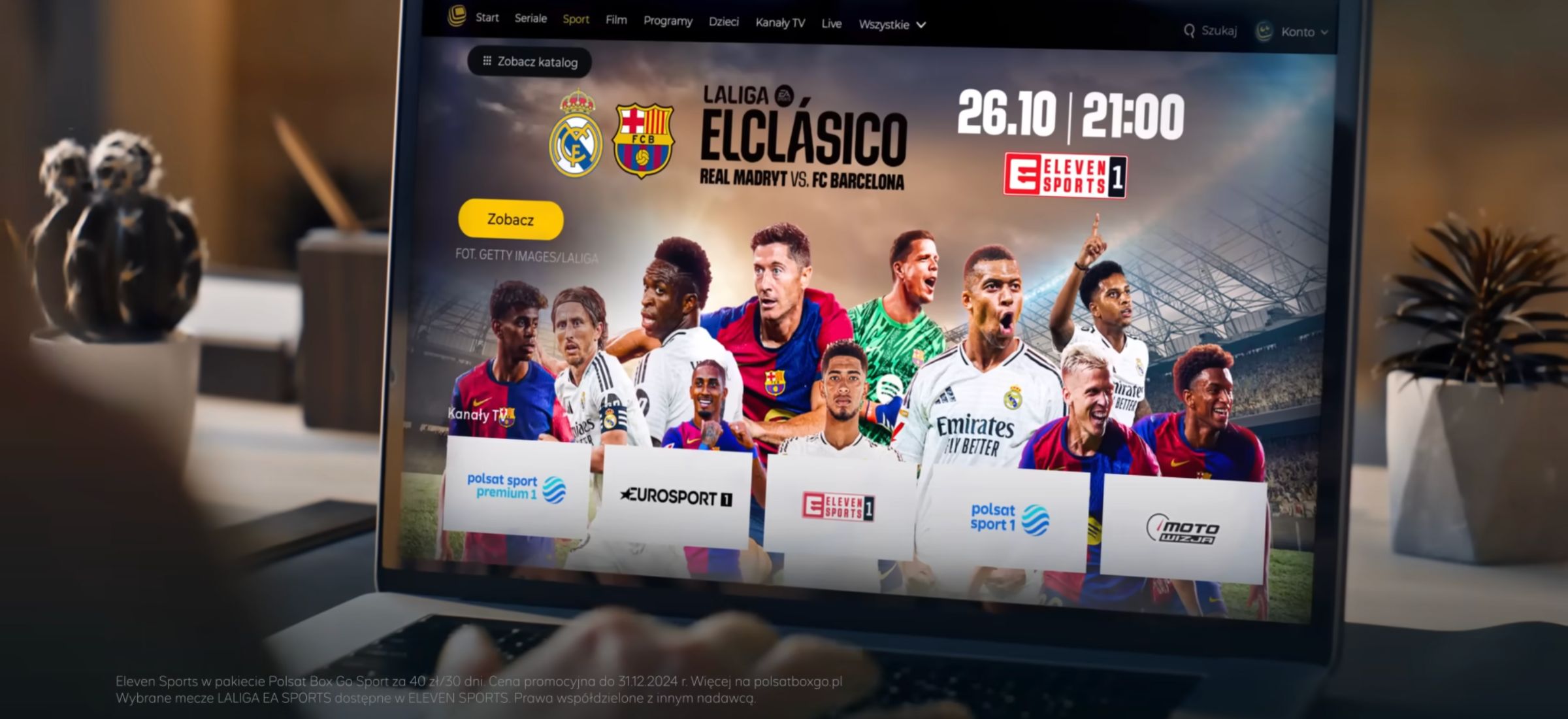 el clasico gdzie oglądać polsat box go